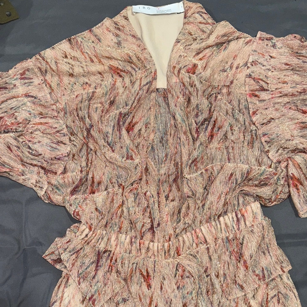 IRO Multicolor Patterned Dress - image 4